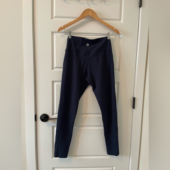 Tuff Athletics High-Waisted Full-Length Legging | Navy | M - Picture 3 of 7